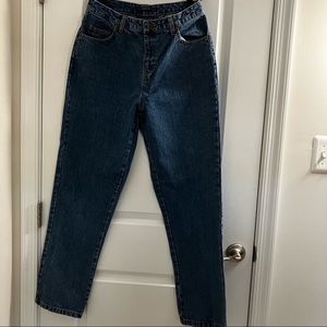 BILL BLASS JEANS | vintage easy fit blue mom jeans | size 10
